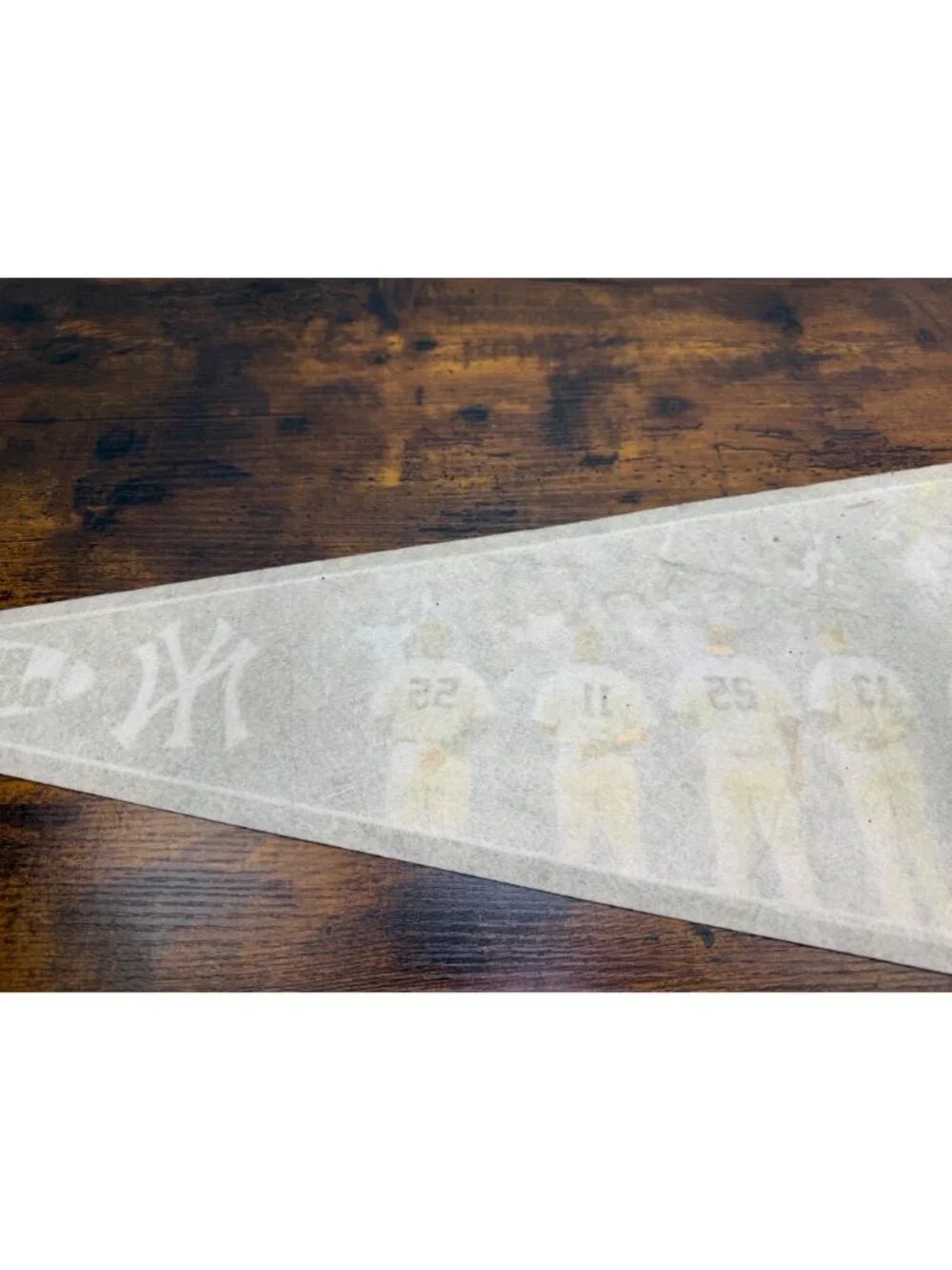 New York Yankees Bronx Bombers Vintage Felt Pennant 2004 MLB 29.5 inches